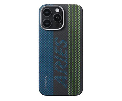 Etui do telefonów PITAKA Aries Tactile Woven Case Credit card iPhone 16 Pro Max